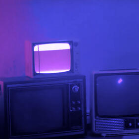 A picture of some tvs